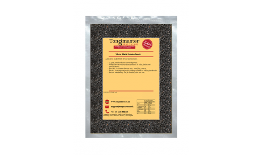 Whole Black Sesame Seeds - 200g